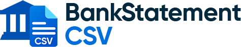 Bank Statements CSV Logo